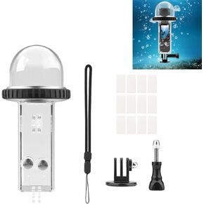 LICHIFIT 40M Waterproof Dive Case for DJI OSMO Pocket 3 Camera Underwater Protective Housing Case Cover Sealed Diving Shell Cage Accessories