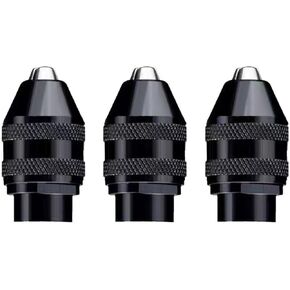 3-Pack 4486 Quick Change Multipro Keyless Chuck Compatible with Dremel Rotary Tools Model 395 3000 4000 4300 8220 3000 7300