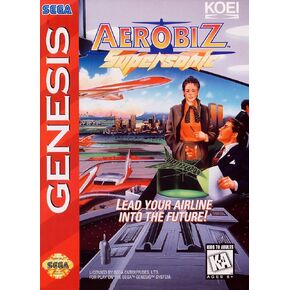 Aerobiz Supersonic - Sega Genesis (Renewed)