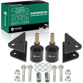 YHTAUTO 2 inch Front and Rear Full Leveling Lift Kit w/Spacers, Brackets & Hardware Kit Compatible with Polaris Ranger 400/500/800 & Ranger Crew 500/800, Suspension Leveling Lift Kit Set of 4