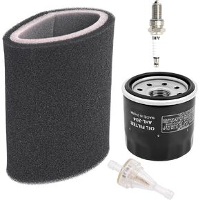 AHL Air Filter & Oil Filter & Fuel Filter & Spark Plug Compatible with Yamaha Bruin 350 2004-2006 Grizzly 350 450 2007-2014 Wolverine 350 450 2004-2010 Kodiak 400 450 2004-2006 5UH-E4451-10-00