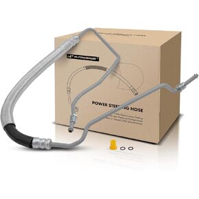 A-Premium Power Steering Hose Pressure Line Hose Assembly Compatible with Buick Terraza Chevrolet Uplander Pontiac Montana Saturn Relay 3.5L FWD