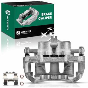 Set of 2 Front Brake Caliper Compatible with Nissan Pickup 1995-1997 Frontier 1998-2004 D21 1992-1994 (4WD Only)