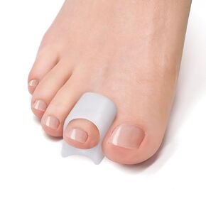 Welnove Hammertoes Corrector - Toe Splints & Toe Straighteners Realign Bent, Curled, Crooked, Claw, Hammer Toes - Toe Corrector for Men and Women, Aloe Extract - Mulit Size