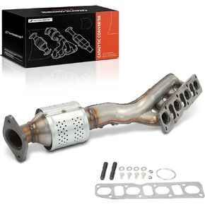 A-Premium Exhaust Manifold Catalytic Converter Kit Direct-Fit Compatible with Nissan Pathfinder Armada 2004, Pathfinder 2008-2012, TITAN 2004-2015, Armada, NV3500, NV2500 & QX56, 5.6L, EPA Compliant