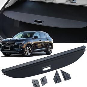 Cargo Cover Compatible with Buick Envision 2021-2024 Retractable Rear Trunk Cover Trunk Security Cover Trunk Cover Shielding Shade Accessories for Buick Envision Cargo Cover 2024 2023 2022 2021