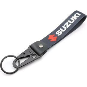 Motorcycle Key Chain Key Ring Tag Label Keychain Car Auto Accessories for Suzuki GSXR 600 750 1000 GSX1300R GSF 650 Black