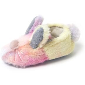 Dearfoams Easter Basket Stuffers Gifts for Kids Family Matching Fuzzy Bunny Slippers