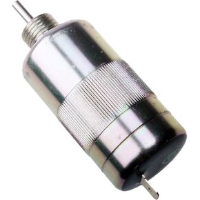 Fuel Shutoff Solenoid SBA185206085 SBA185206083 compatible with Case 410 420 SR150 Skid Steer New Holland Farmall 45A 55A