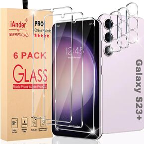 [3-PACK Galaxy S9 Screen Protector Glass [Easy Installation Tray], 3D Curved [Tempered Glass] Screen Protector for Galaxy S9 [Case Friendly]