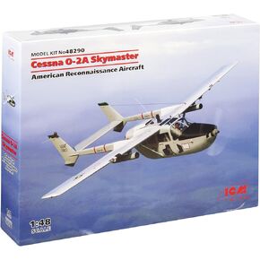 ICM 48290 - Plastic Military Plane Cessna O-2A Skymaster, Airplane Model American Reconnaissance Aircraft - Scale 1:48