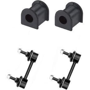 4pc Rear Stabilizer Link Kit + Rear Bushings FITS Ford Fusion 2013 2014 2015 2016 2017 2018 2.0L, 2.0L DOHC, 2.7L