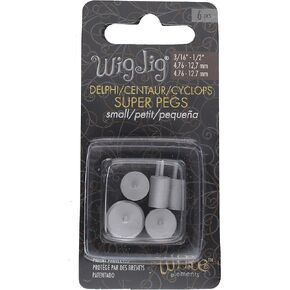 Wig Jig Delphi Pins – Wire Elements by The Beadsmith – Extra Metal Pins, 20 Pieces, 1/16 x 1/2" (1.59mm x 12.7mm) - Used for Making Wire Components and Jewelry Designs