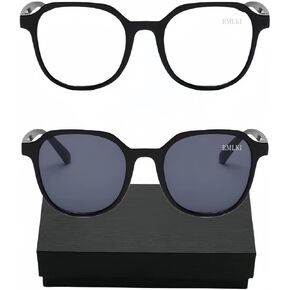 3 pieces blue light blocking and UV dazzling glasses to protect your eyes. Universal for men and women