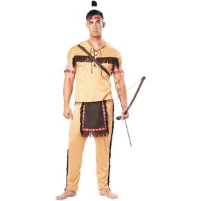 California Costumes Men's Native American Brave Adult