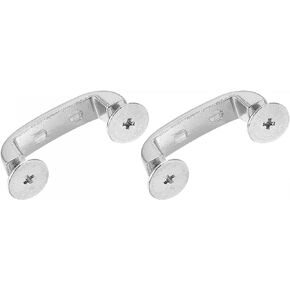 uxcell Arch Bridge Buckle, Metal D-Ring Connector Buckles Shackle for Bag Hanger Purses Strap DIY Craft