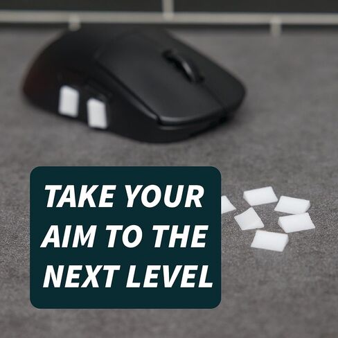 Mouse GRIPZ with Tape - Textured Ergonomic Wedges for PC Gaming Mice for Palm & Claw Grip | Easy to Apply | Strong Adhesive in Saudi Arabia