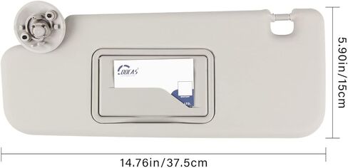 DOCAS السائق الأيسر + الجانب الأيمن للراكب واقي من الشمس لسيارة Chevy Sonic 2012-19 Spark 2013-16 رمادي in Kuwait