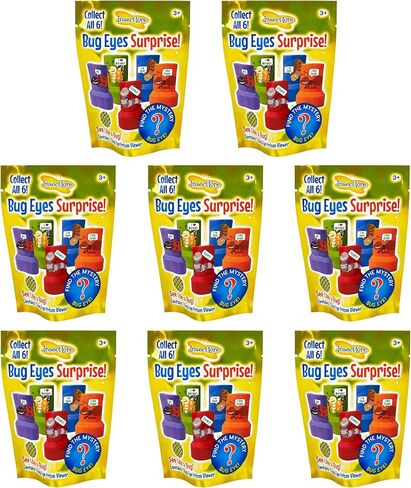 مفاجأة عيون الحشرات لور - حقيبة مخفية - عبوة من 8 قطع in Kuwait