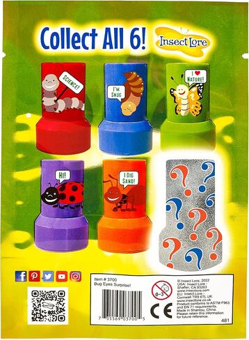 مفاجأة عيون الحشرات لور - حقيبة مخفية - عبوة من 8 قطع in Kuwait
