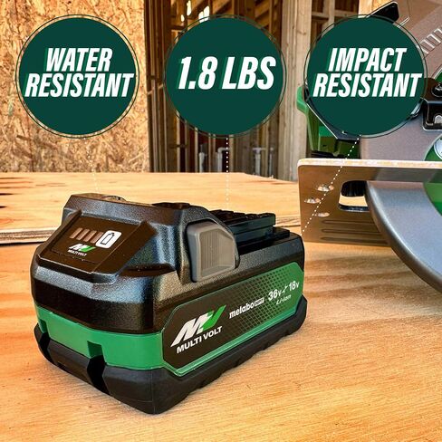 Metabo HPT 371751M MultiVolt 36V/18V 2.5 Ah/5 Ah Lithium-Ion Battery in Saudi Arabia