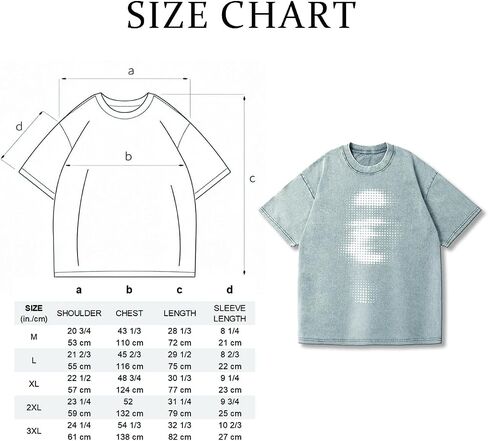 Men's Vintage Oversized Tee Shirts Hiphop Rapper Print Acid Wash Tops Streetwear Graphic Cotton Short Sleeve Black Shirt in Saudi Arabia