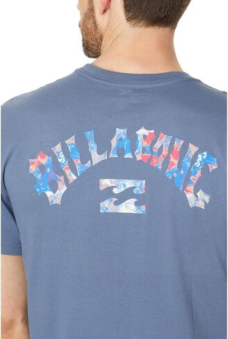 Billabong Men's Arch Fill Short Sleeve Graphic Tee in Saudi Arabia