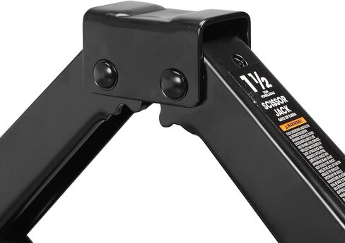 BIG RED AT10152BR Torin Steel Scissor Lift Jack Car Kit, 1.5 Ton (3,000 lb) Capacity, Black in Saudi Arabia