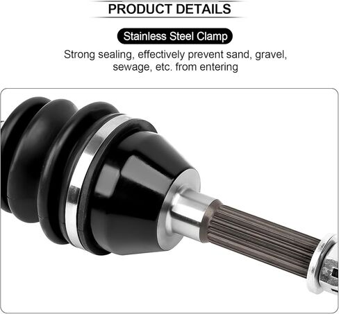 الجبهة اليسرى اليمنى CV المحاور مجموعة ل 2006 2007 2008 2009 2010 2011 2012 2013 2014 2015 2016 2017 2018 2019 2020 ل بولاريس رياضي 400/450/500/570/700/800 HO/X2 2 قطعة in Kuwait