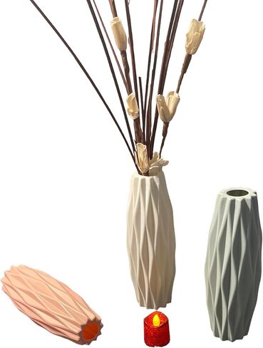 3-مجموعة مزهريات الزهور الزخرفية المخصصة على الطراز الشمالي in Saudi Arabia