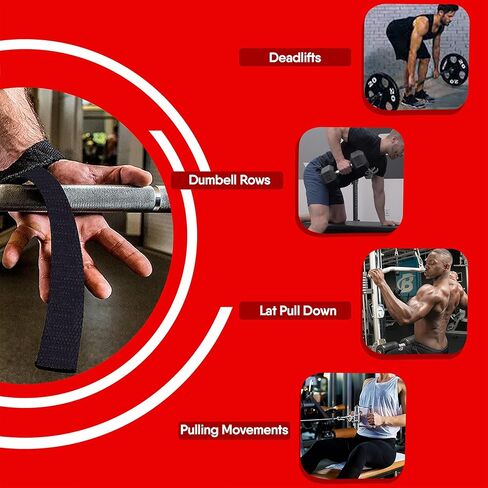 أشرطة رفع الأثقال مبطنة بالنيوبرين، أحزمة معصم لتدريبات القوة في كمال الأجسام، رفع الأثقال الثقيلة، دعم رفع الأثقال، أحزمة للتمارين الرياضية، أحزمة للقبضة in Kuwait