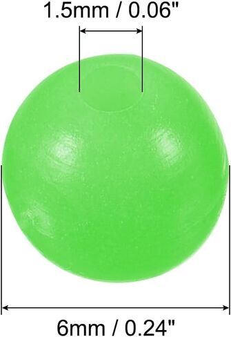 PATIKIL Fishing Beads Lure Rigging Beads for Catfish Punch Bait Rigs Freshwater Saltwater in Saudi Arabia