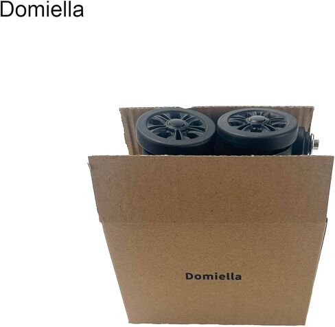 2 Pack Luggage Replacement Wheels, Universal Suitcase Swivel Caster Wheels, Rubber Suitcase Trolley Wheels Repair Kit Luggage Wheels Replacement, OD 55 mm in Saudi Arabia