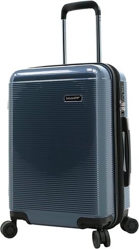 حقيبة سفر تاسكا من ترافيلرز كلوب مقاس 20 بوصة مع نظام 360 4 عجلات - أزرق in Kuwait