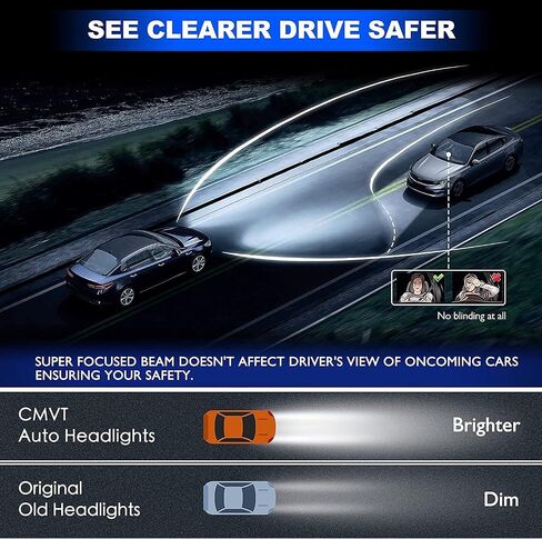 Headlight Assembly Compatible with 2007-2014 Chevy Tahoe Suburban 1500 2500/07-13 Avalanche HeadLamp, Black Housing Amber Reflector, 2PCS 2008 2009 2010 2011 2012 in Saudi Arabia