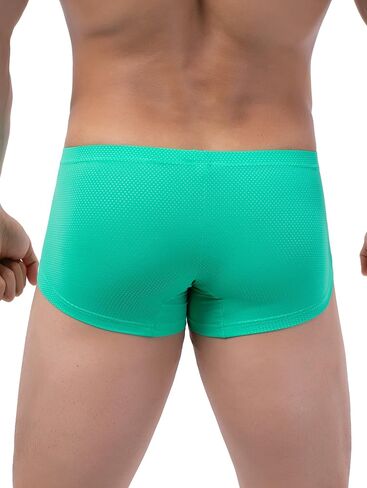 IKINGSKY Men's Bulge Boxer Briefs Sexy Swimming Trunks Under Panties Breathable Boxershorts Underwear for Men in Saudi Arabia