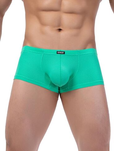 IKINGSKY Men's Bulge Boxer Briefs Sexy Swimming Trunks Under Panties Breathable Boxershorts Underwear for Men in Saudi Arabia