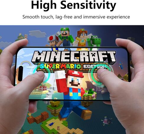 واقي شاشة ONES iPhone 15 9H Ultraglass [من الدرجة العسكرية] طبقة تغطية كاملة من الزجاج المقوى المقاوم للكسر لهاتف iPhone 15 مع تصميم شبكة الغبار ومجموعة المحاذاة التلقائية، عبوة واحدة in Kuwait