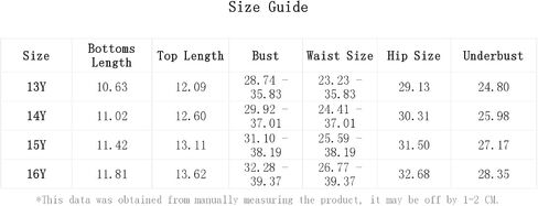 OYOANGLE Girl's 2 Piece Bikini Set Colorblock Scoop Neck Sleeveless Wireless Swimwear Bathing Suits in Saudi Arabia