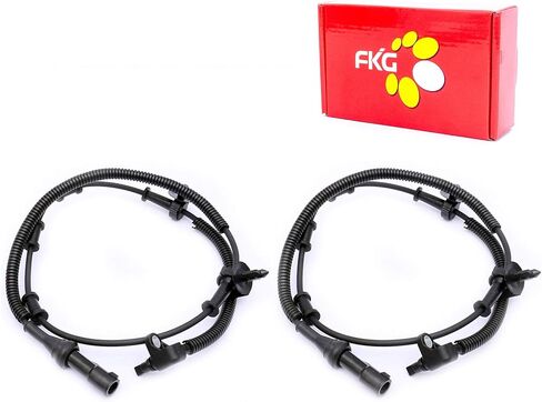 FKG ABS Wheel Speed Sensor Front Left and Right ALS508 for 2002-2005 Ford Explorer, 2002-2005 Mercury Mountaineer, 2003-2005 Lincoln Aviator, Set of 2 in Saudi Arabia