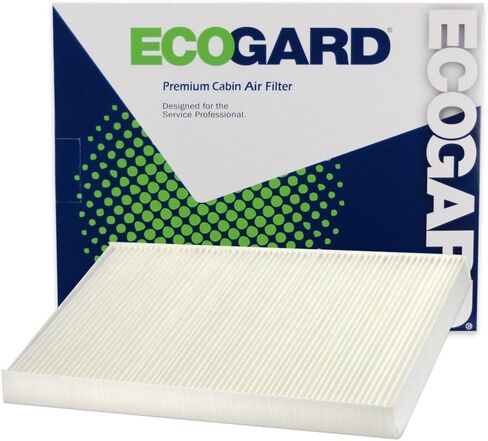 ECOGARD XC45383 Premium Cabin Air Filter Fits Volkswagen Beetle 1998-2010, Jetta 1993-2005, Passat 2002-2005, Golf 1993-2006, Jetta DIESEL 1997-2005, Beetle DIESEL 1998-2006, Golf DIESEL 1999-2006 in Saudi Arabia