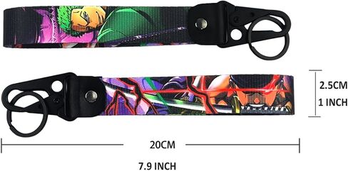 1 Pack Jdm Key Tag Keychain Anime Motorcycle Keychain Strap Keychain Tag for Car Motorcycles Key Accessories in Saudi Arabia