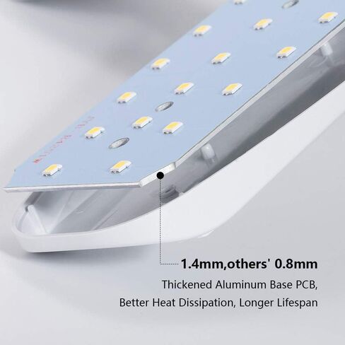 مصباح جراج LED، 500 وات يعادل 6500 كلفن، ضوء نهاري بارد أبيض منطقة LED، قاعدة متوسطة E26/E27، للفناء الخلفي لمستودع المصنع في الهواء الطلق وأكثر من ذلك، فائق السطوع in Kuwait