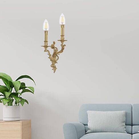 KINUR E26 Small dim Amber LED Edison Light Bulbs, Candelabra Bulb 2000K 4 watt-40 watt Light Bulbs Equivalent, Low watt Soft Warm Light Bulbs for Healthy Sleep and Baby Nursery Light 4 Pack in Saudi Arabia