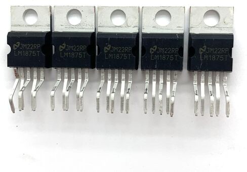 5Pcs LM1875T LM1875 TO-220 20W Audio Power Amplifier Integrated Circuit in Saudi Arabia
