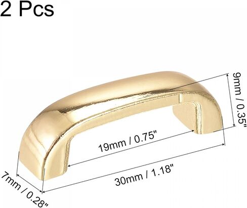 uxcell Arch Bridge Buckle, Metal D-Ring Connector Buckles Shackle for Bag Hanger Purses Strap DIY Craft in Saudi Arabia