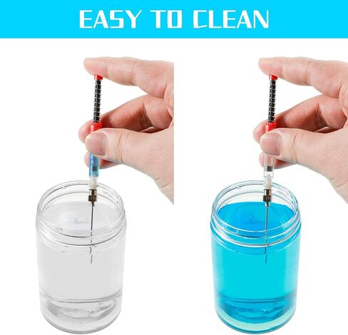 Zonon 5 Pieces Fountain Pen Ink Syringe Filler Ink Filling Syringe with Metal Blunt Needle Tip Fountain Pen Spring Filler Ink Auxiliary Absorber Syringe Tool for Ink Converter in Saudi Arabia