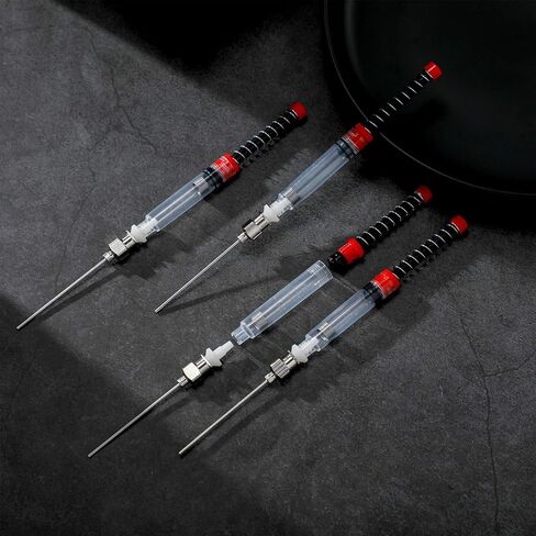 Zonon 5 Pieces Fountain Pen Ink Syringe Filler Ink Filling Syringe with Metal Blunt Needle Tip Fountain Pen Spring Filler Ink Auxiliary Absorber Syringe Tool for Ink Converter in Saudi Arabia