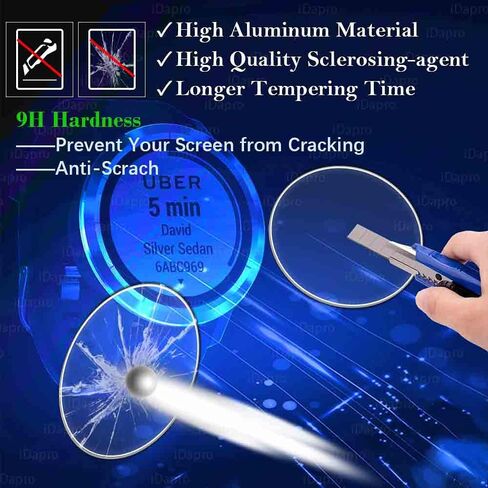 Screen Protector for SAMSUNG Galaxy Watch 6 40mm /Watch 5 40 mm Smartwatch [4 Pack] Tempered Glass Anti-Scratch Bubble-Free Easy Installation in Saudi Arabia