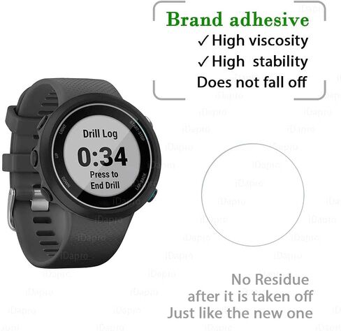 Screen Protector for SAMSUNG Galaxy Watch 6 40mm /Watch 5 40 mm Smartwatch [4 Pack] Tempered Glass Anti-Scratch Bubble-Free Easy Installation in Saudi Arabia